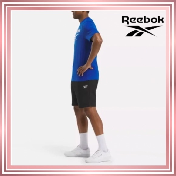 REEBOK Identity Big Stacked Logo T-Shirt - Picture 3 of 5